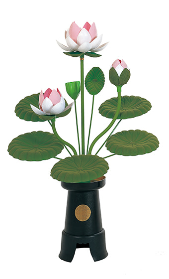 ワンタッチ蓮華3灯